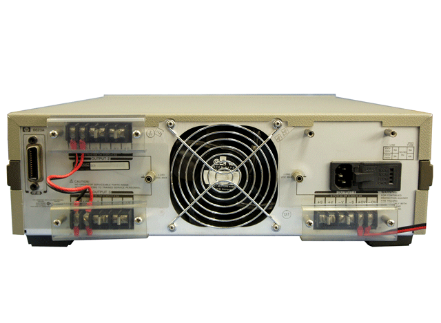 HP Agilent 6623A System DC Power Supply 3 outputs Used HP Agilent 6623A System DC Power Supply 3 outputs Used