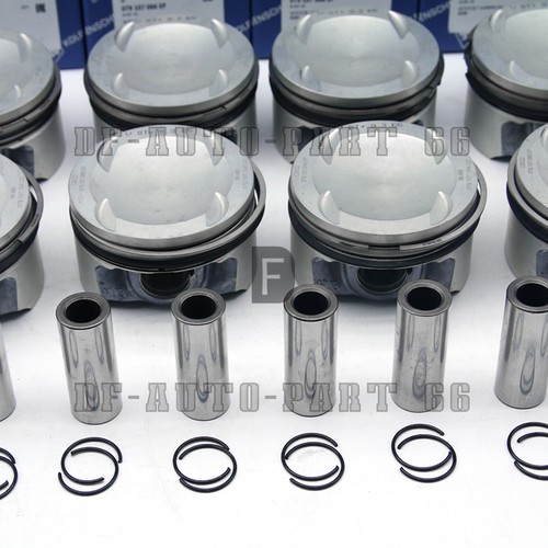 8x Pistons & Rings Set STD 9.3:1 For Audi RS6 C7 RS7 S8 4.0 TFSI CTF CWU CRD DDT - Picture 5 of 5