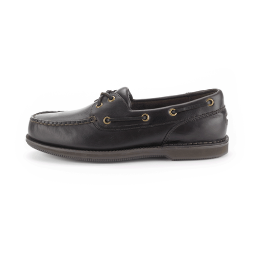 dark brown pull up boat shoe US13 UK12 