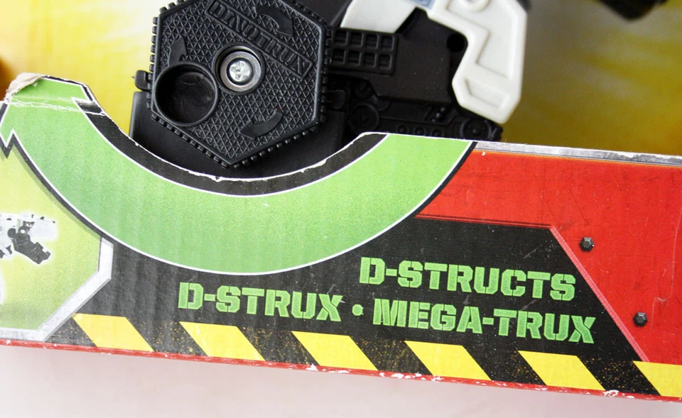 RARO DREAMWORKS DINOTRUX D-STRUCTS PULL BACK FIGURA MATTEL 2016 ¡NUEVO SELLADO! Foto 4 de 4