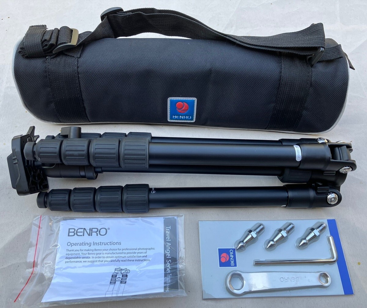 Benro A1690T Travel Tripod Kit with Aluminum Twist Lock Legs w