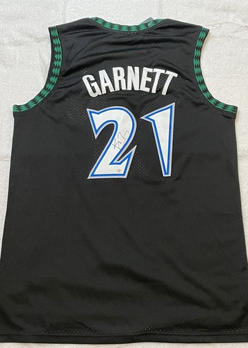 Kevin Garnett Signed Minnesota Timberwolves NBA Basketball Jersey with COA - Picture 1 of 6