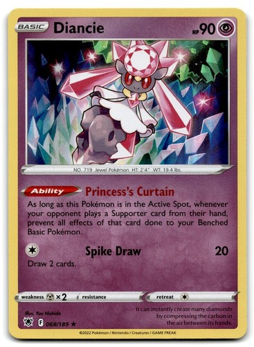 overqwil pokemon card value Hisuian Overqwil (091/189) [Sword & Shield: Astral Radiance] main image 0