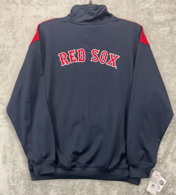 Majestic Boston Red Sox フルジップジャケット Majestic Men's Boston Red Sox On-Field Thermal Jacket - Macy's