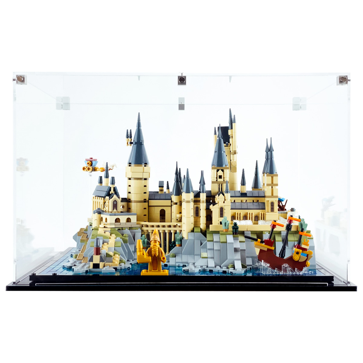 We Build The LEGO Hogwarts Castle and Grounds, A Showcase of