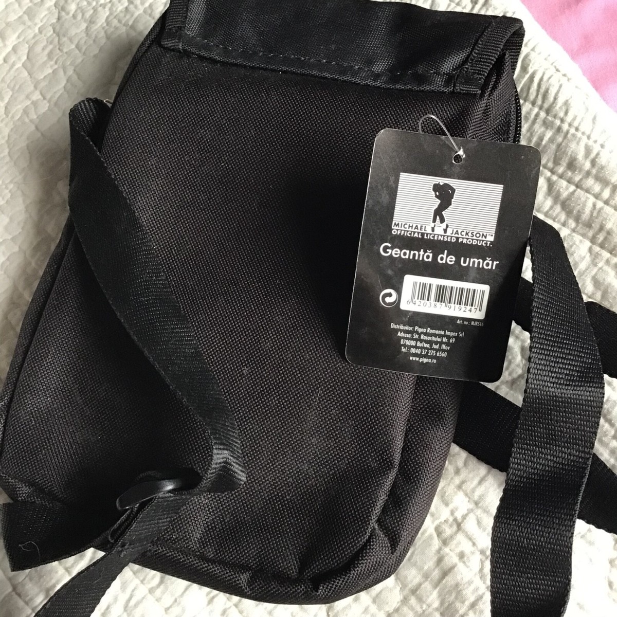 Michael Jackson Pigna School Dangerous Live Backpack Bag w/Zip and