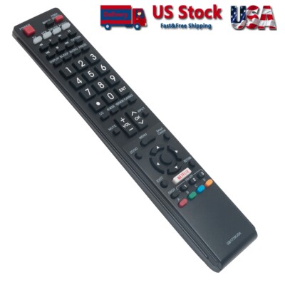 GB172WJSA Replace Remote Control for Sharp TV LC-60EQ30U LC-60LE661U LC-60LE660U