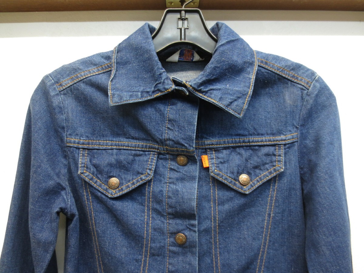 Vintage 1970s Levis Cursive L Orange Tab Lightweight Denim Vintage 1970s Levis Cursive L Orange Tab Lightweight Denim