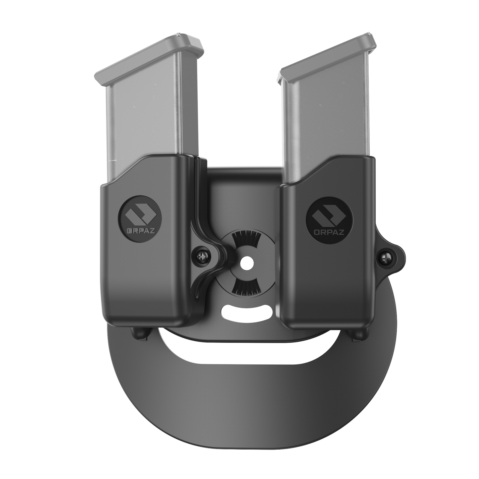 Orpaz Double Mag Pouch Compatible w/Glock 42 Magazine Holster, Paddle Attachment-image