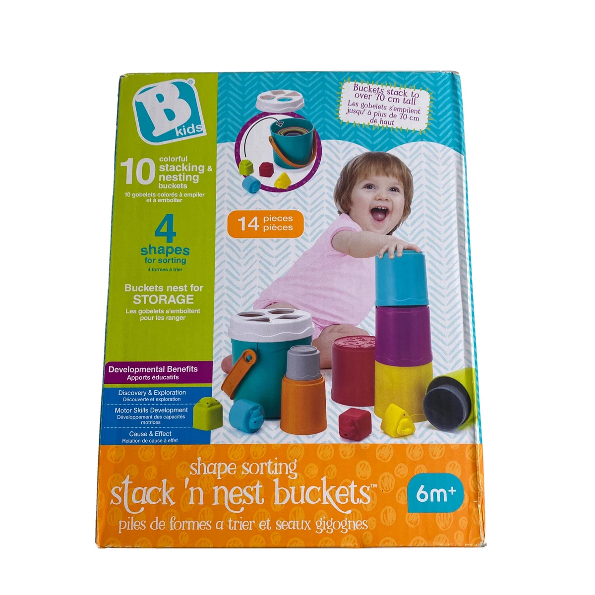 Bright Basics™ Nest & Stack Cubes