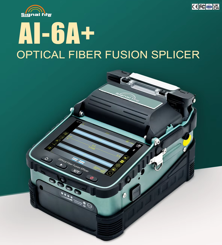 SIGNAL FIRE AI-6A+ Optical Fiber Fusion splicer Toolbox Kit 6