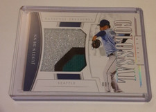 Justin Dunn 2020 National Treasures Colossal Materials Holo Silver /10 Rookie