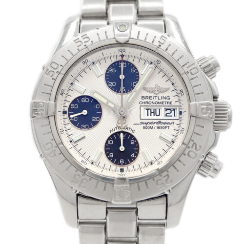 BREITLING Superocean Chronograph A13340 DayDate 500m SS Men Automatic