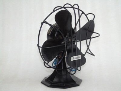 Antiker Arctic Tisch- / Schreibtischventilator HEPC Mesh-Gitter Art Déco