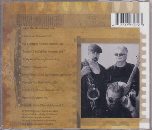 CD - CLEMONS, JOHANSEN & STABILE: Come on Home - Blues Rock - Brand New Sealed - Picture 2 of 2