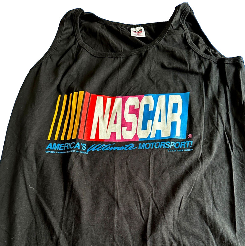 NASCAR Tank Top Black Size XL