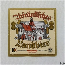 Urfrankisches Landbier Privatbrauerei Kesselring Marktsteft Beer Label (BL9)