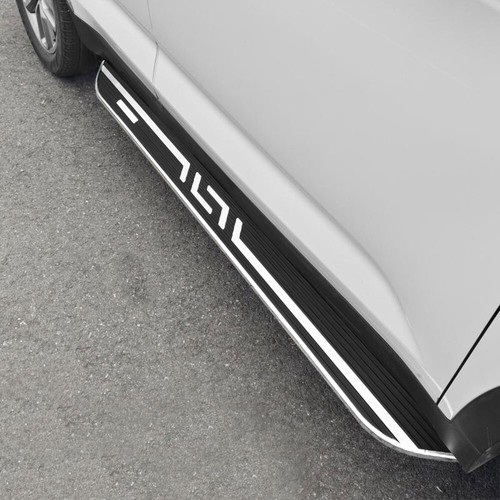 2PCS Side Step Running Board Nerf Bar Pedals for Peugeot 3008 2016-2020 - Foto 2 di 6