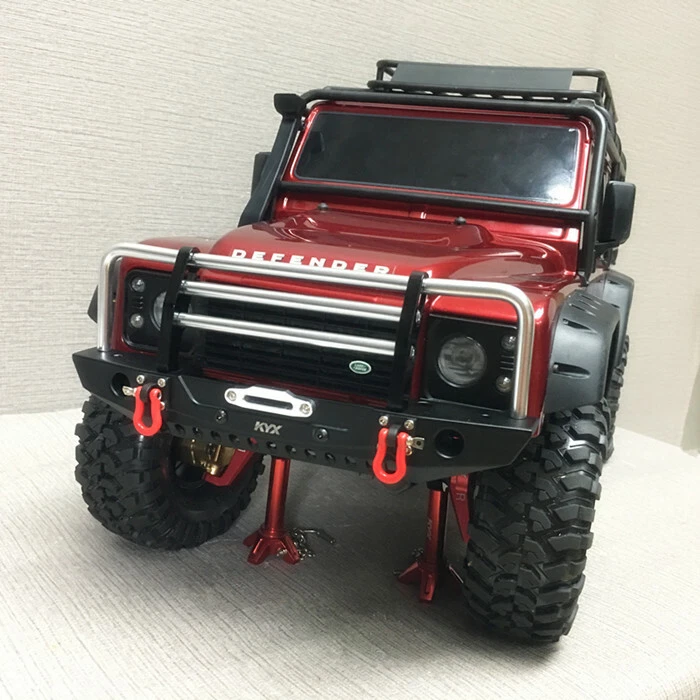 KYX Metal Bull Push Bar Front Bumper for TRX-4 Redcat GEN8 Scout II SCX10 II  - Image 4 of 4