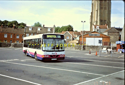 ORIGINAL 35mm DIA 12763 - First B10BLE/WRIGHT 1909 R909BOU Chippenham 17.7.99
