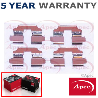 Apec Rear Brake Pads Fitting Kit Fits Renault Megane 2008-2017 Scenic 2009-