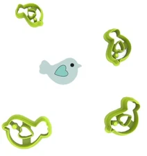Love Bird Valentine Polymer Clay Cutter