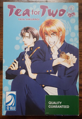 BLU Tea for Two Volume 1 Boy's Love Yaoi Manga by Yaya Sakuragi English
