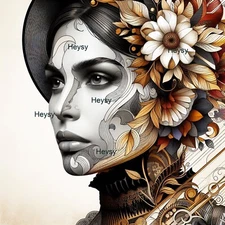 Digital Image Picture Photo Wallpaper Wall Art Room Art AI Art Sample Product