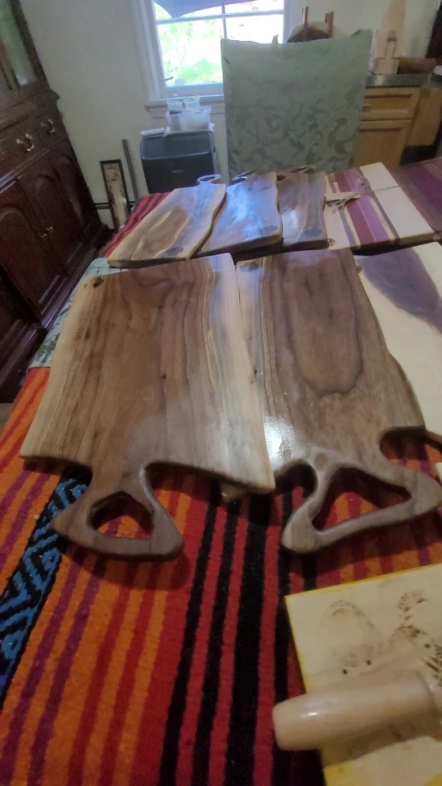 Live Edge Black Walnut Charcuterie Board | Serving Board | Meat & Cheese Board |