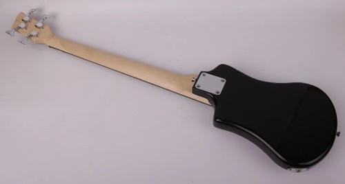 Right Hand Portable Electric Bass Guitar Mini Travel Kid Bass with Gigbag Strap - Picture 5 of 5
