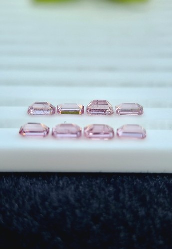 Lote de piedras preciosas espinela rosa | calibradas naturales sin tratar sueltas | de Tayikistán - Imagen 6 de 6