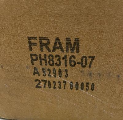 Fram PH8316 Oil Filters LOT OF 6