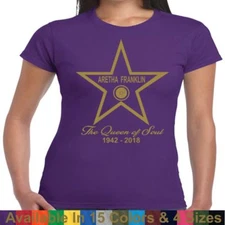 Aretha Franklin Memorial Tribute Respect Tee T Shirt 