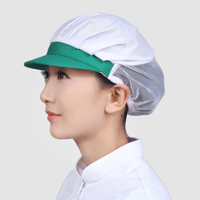 Working Cap Food Factory Uniform Hat Kitchen Cook Catering Cap