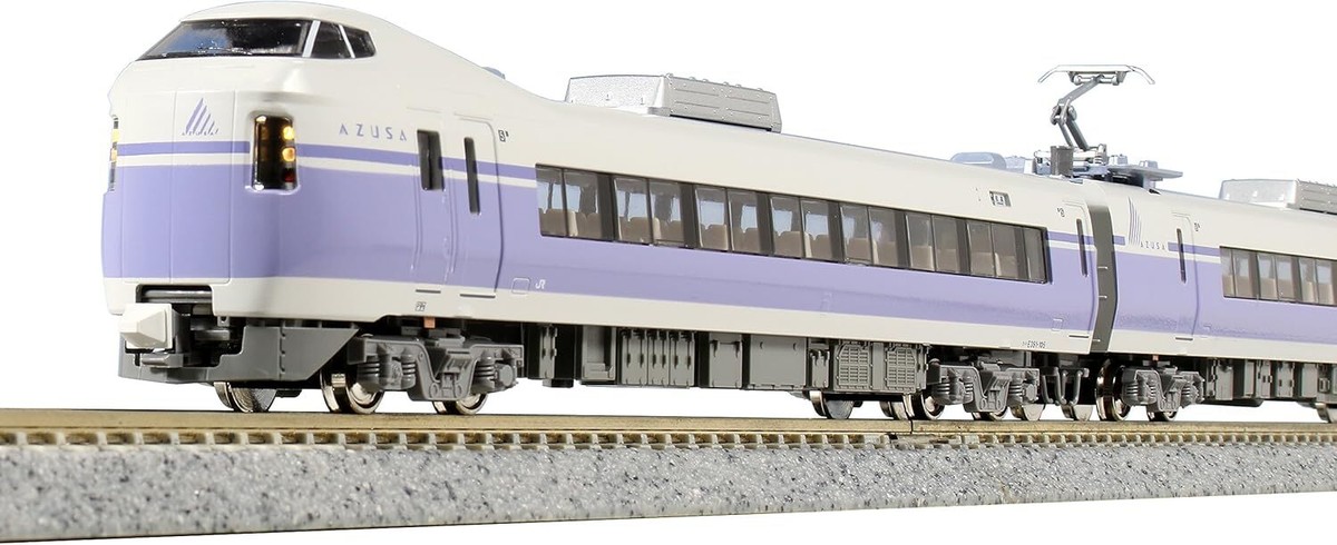 KATO N gauge E351 series Super Azusa 4-car add-on set 10
