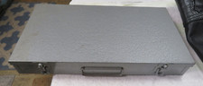 Vintage Slide File Archive Metal Storage Box Holds 150 2x2 Mounted Slides