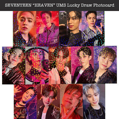 SEVENTEEN HEAVEN UMS Lucky draw official photocard Universal SEVENTEEN HEAVEN UMS Lucky draw official photocard Universal