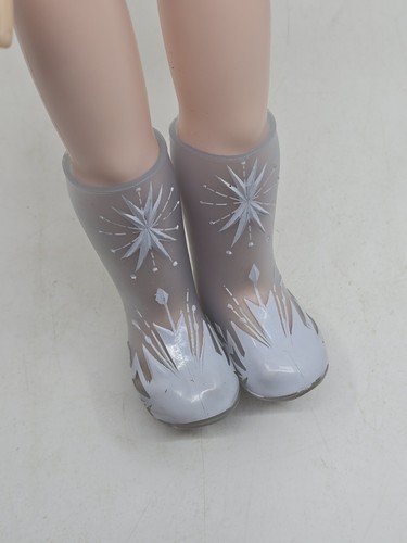 Disney Frozen Elsa Toddler Doll 12" Snowflakes Blue Boots Replacement Pair Shoes