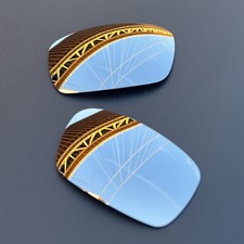 Silver POLARIZED Replacement Lenses for Oakley Fives 3.0 Asian Fit Sunglasses