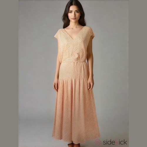 NWOT Nordstrom Signiture Floral Silk Midi Dress Sz XL - Picture 1 of 13