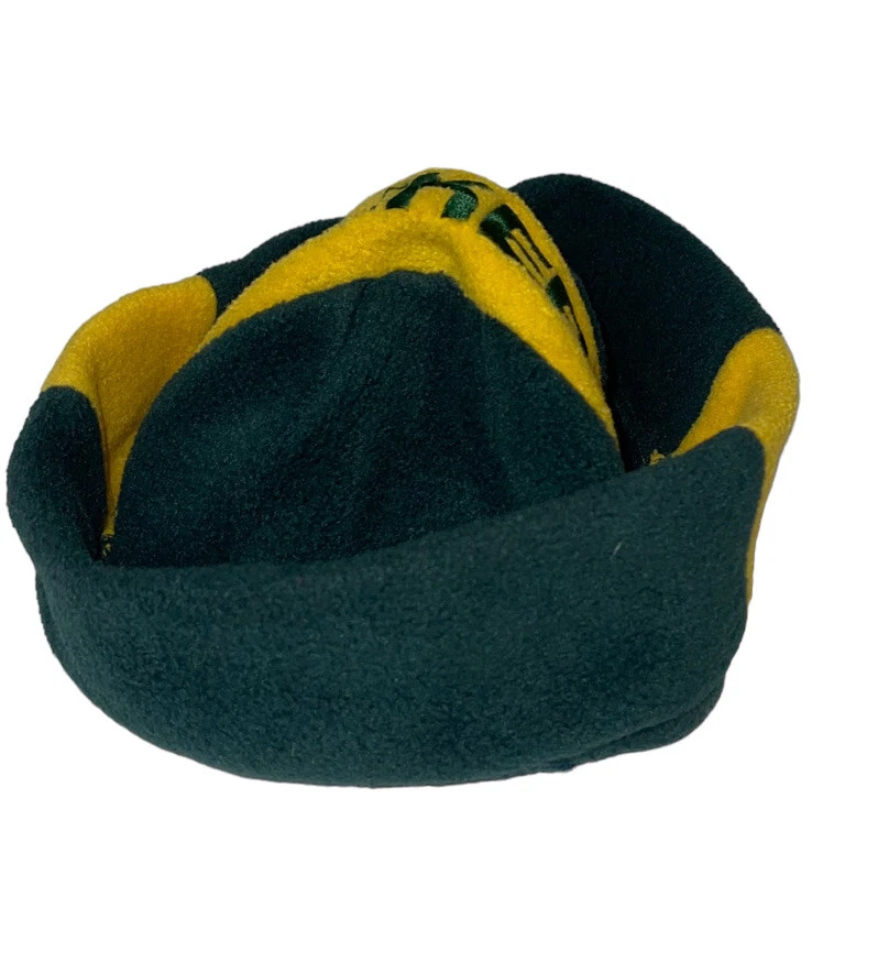De colección Drew Pearson Green Bay Packets Sombrero de Vellón Verde Amarillo Talla Única Se Adapta a la mayoría Foto 2 de 4