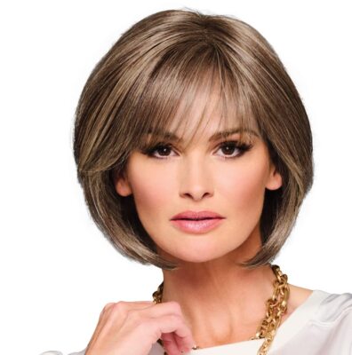 Raquel Welch Made You Look Chin-Length Chic Bob, 100% RL9/24SS Iced Cafe Latte