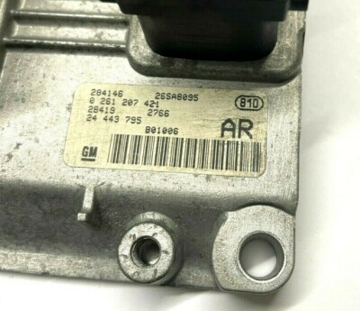 Vauxhall Opel Corsa C 1.0 Z10XE ECU 0261207421 24443795 AR