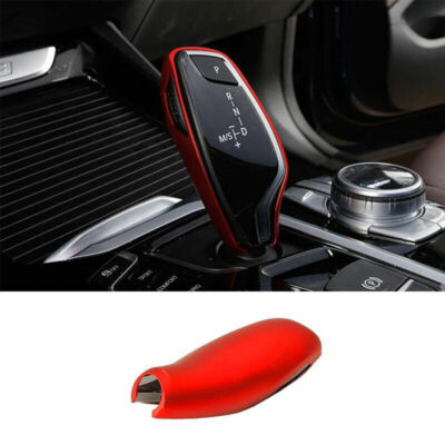 For BMW X3 G01 X4 G02 2018-2021 ABS Red Gear Shift Knob Shifter Lever Trim 1PCS