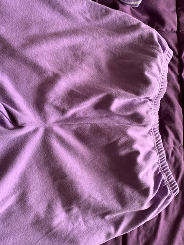 Blair Womens XLG PT Lilac w stripes Track Suit Set Purple 2 Piece Full Zip - Picture 6 of 13
