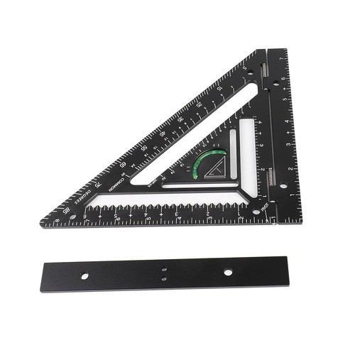 Viga cuadrada de aluminio de 12" cuadrada construcción resistente para carpintería - Imagen 6 de 13
