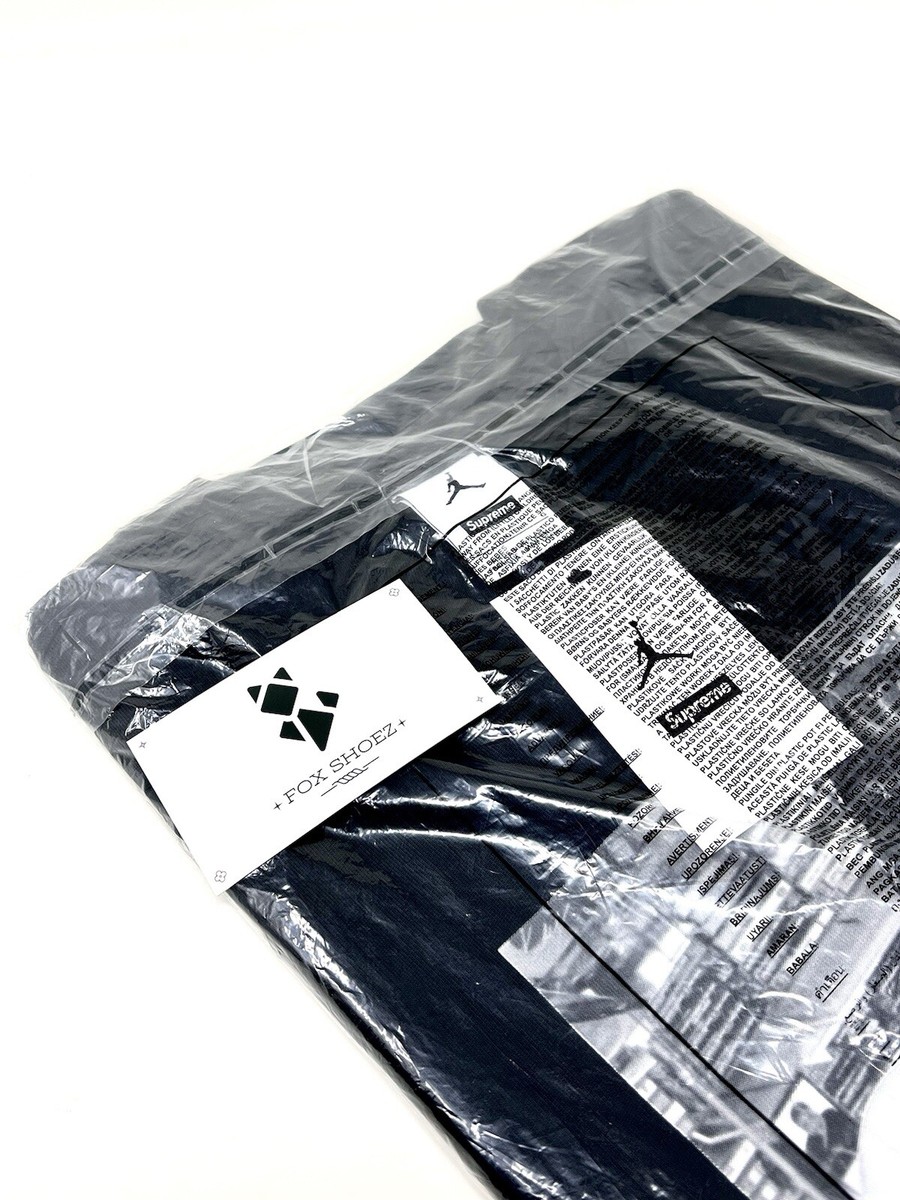 Supreme x Air Jordan Biggie Notorious BIG T-Shirt Black FW24