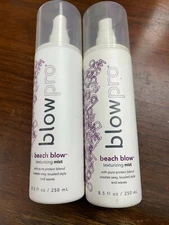 BlowPro Beach Blow Texturizing Mist with Pure Protein Blend TWO BOTTLES 8.5oz ea