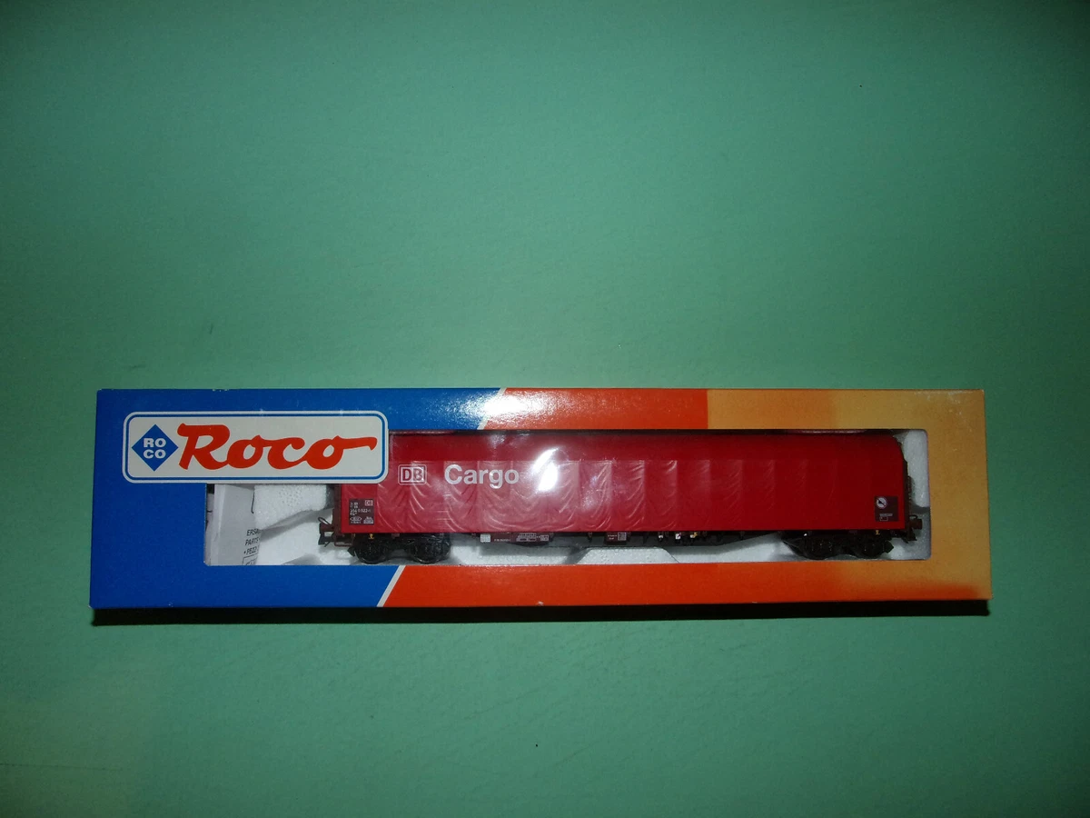 ROCO wagon bâché court gris ON RAIL 67728.1 NEUF • EUR 40,00