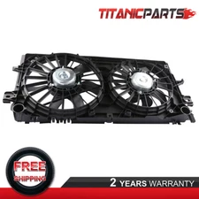 Dual Radiator Cooling Fan Assembly For Chevy Impala Pontiac Grand Prix GM3115188